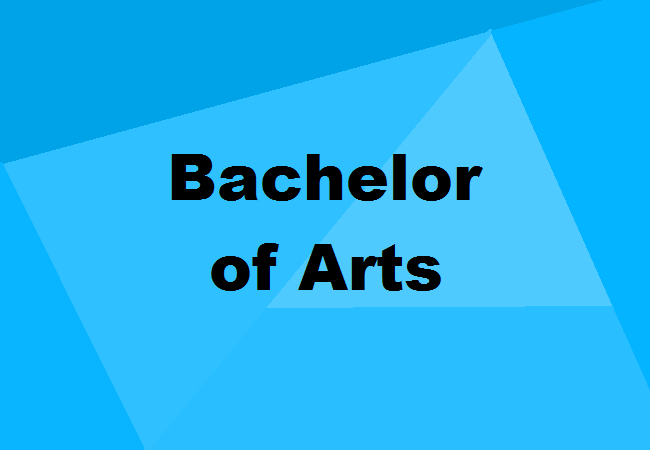 Bachelor of Arts